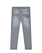 Серые прямые джинсы Bikkembergs | Фото 2