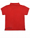 Красная футболка-поло с принтом Emporio Armani | Фото 2