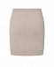 Кашемировая бежевая юбка с поясом на кулиске Brunello Cucinelli | Фото 2