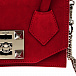 Красная замшевая сумка 20x13x5 см  | Фото 6