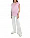 Розовая приталенная футболка Dorothee Schumacher | Фото 4