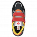 Черные кроссовки с красными липучками W6YZ | Фото 4