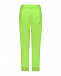 Зеленые свободные брюки Dan Maralex | Фото 5