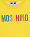 Комплект из желтой футболки и серых шорт Moschino | Фото 5