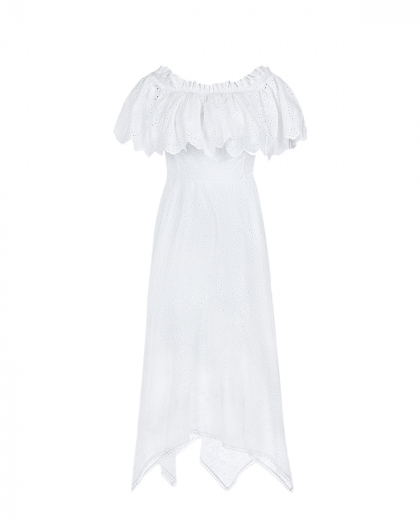 Белое кружевное платье KHADI Charo Ruiz | Фото 1