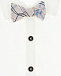 Белая рубашка с серой бабочкой Sanetta fiftyseven | Фото 4
