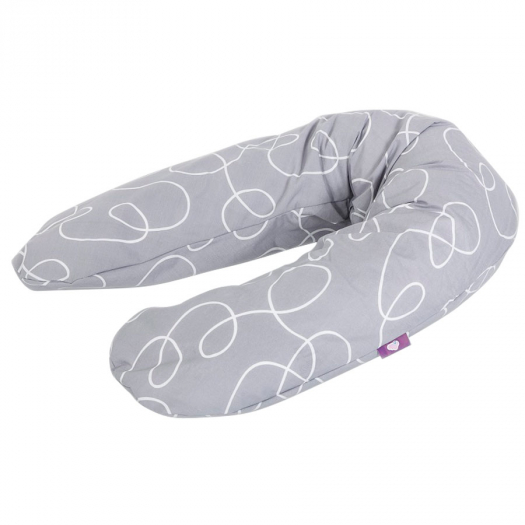 Подушка для кормления DESIGN grey, 180 cм Traumeland | Фото 1