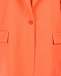 Оранжевый жакет из шерсти MSGM | Фото 7