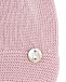 Розовая шапка из шерсти Paz Rodriguez | Фото 3