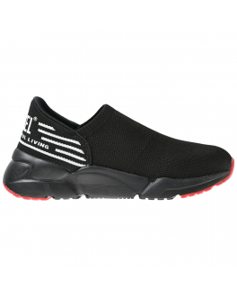 Черные кроссовки-носки Diesel Черный, арт. BC0539 P3406 H9521 | Фото 2