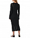 Черное платье миди из трикотажа ROHE | Фото 4