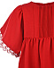 Красное платье с вышитой отделкой рукавов  | Фото 4