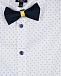 Белая рубашка с галстуком-бабочкой Baby A | Фото 3