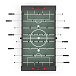 Игровой стол футбол - кикер (140х74 cм), black UNIX Line | Фото 2