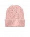 Розовая велюровая шапка Molo | Фото 2