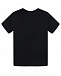 Черная футболка с белым логотипом Burberry | Фото 2