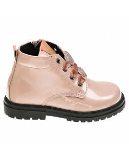 Розовые лаковые ботинки Walkey Розовый, арт. Y1A5-41077-1159302 | Фото 2