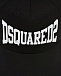 Черная бейсболка с белым логотипом Dsquared2 | Фото 3