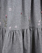 Серое платье с рукавом 3/4 IL Gufo | Фото 7