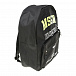 Черный рюкзак с логотипом 28х40х13 см MSGM | Фото 2