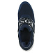 Темно-синие кроссовки с белым логотипом BOSS | Фото 4