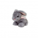 Мягкая игрушка Кролик сидячий натуральный мех, 16см Carolon | Фото 1