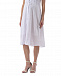 Белое платье с кулиской на талии Pietro Brunelli | Фото 10