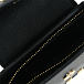Черная сумка с заклепками, 18x10x4 см Monnalisa | Фото 5