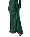 Платье зеленого цвета с драпировкой Alberta Ferretti | Фото 8