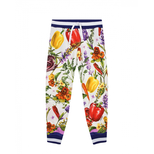 Спортивные брюки с принтом &quot;Farmer&quot; Dolce&Gabbana | Фото 1