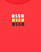 Футболка с логотипом на груди и рукавах MSGM | Фото 3