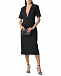 Черное платье с глубоким декольте Roberto Cavalli | Фото 6