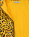 Желтая куртка с леопардовым принтом Dolce&Gabbana | Фото 4