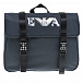 Ранец из текстиля с логотипом, 33х12х30 см Emporio Armani | Фото 2