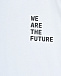 Футболка с надписью &quot;we are the future&quot; DOUUOD | Фото 3
