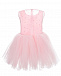 Светло-розовое платье с накидкой Sasha Kim | Фото 7