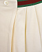 Трикотажная спортивная юбка GUCCI | Фото 3
