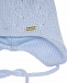 Голубая шапка с завязками Il Trenino | Фото 3