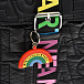 Черный рюкзак с разноцветным логотипом, 27x27x10 см Stella McCartney | Фото 4