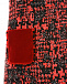 Красное твидовое платье с бархатной отделкой Dolce&Gabbana | Фото 4