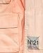 Джинсовая куртка с накладными карманами, розовая No. 21 | Фото 3