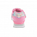Розовые кроссовки с серебристым лого NEW BALANCE | Фото 3