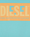 Бирюзовая футболка с оранжевым логотипом Diesel | Фото 4