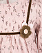 Розовое платье с цветочным принтом Paz Rodriguez | Фото 3