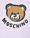 Лавандовое боди с принтом &quot;Мишка&quot; Moschino | Фото 3