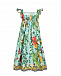 Платье с принтом &quot;Farmer&quot; Dolce&Gabbana | Фото 2