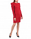 Красное платье с объемными рукавами Pietro Brunelli | Фото 2