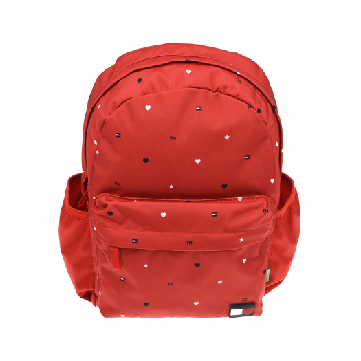 Красный рюкзак с логотипом, 35x30x14 см Tommy Hilfiger | Фото 1