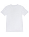 Белая футболка с неоновой вставкой Diesel | Фото 3