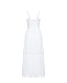 Платье с гипюровыми вставками, белое Charo Ruiz | Фото 2